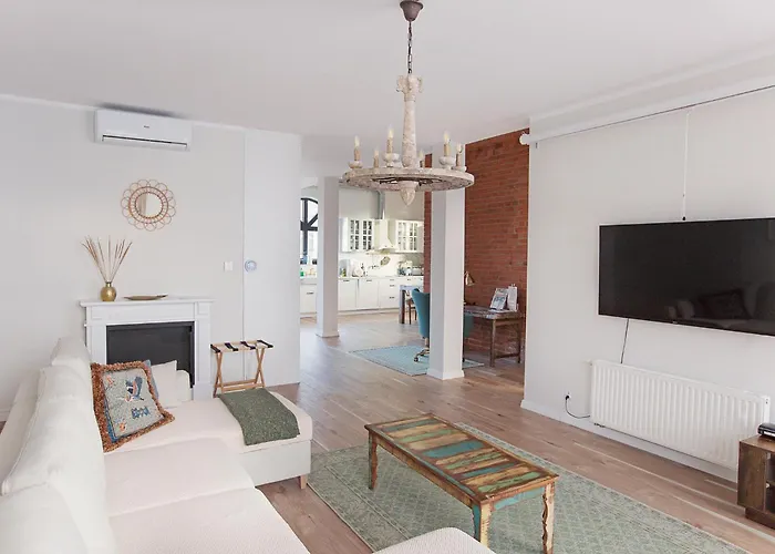 Loft Amalia W Wiezy Strazackiej, Butikowy, Blisko Jeziora